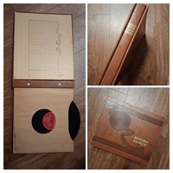 Original VINTAGE 50s 10inch 78rpm double sided vinyls