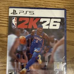 2k26 PS5 NBA New Sealed PlayStation 5