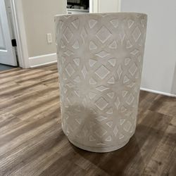 Ceramic End Table 
