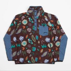 New Kavu Tennaway Fleece Jacket Men's Size XL 