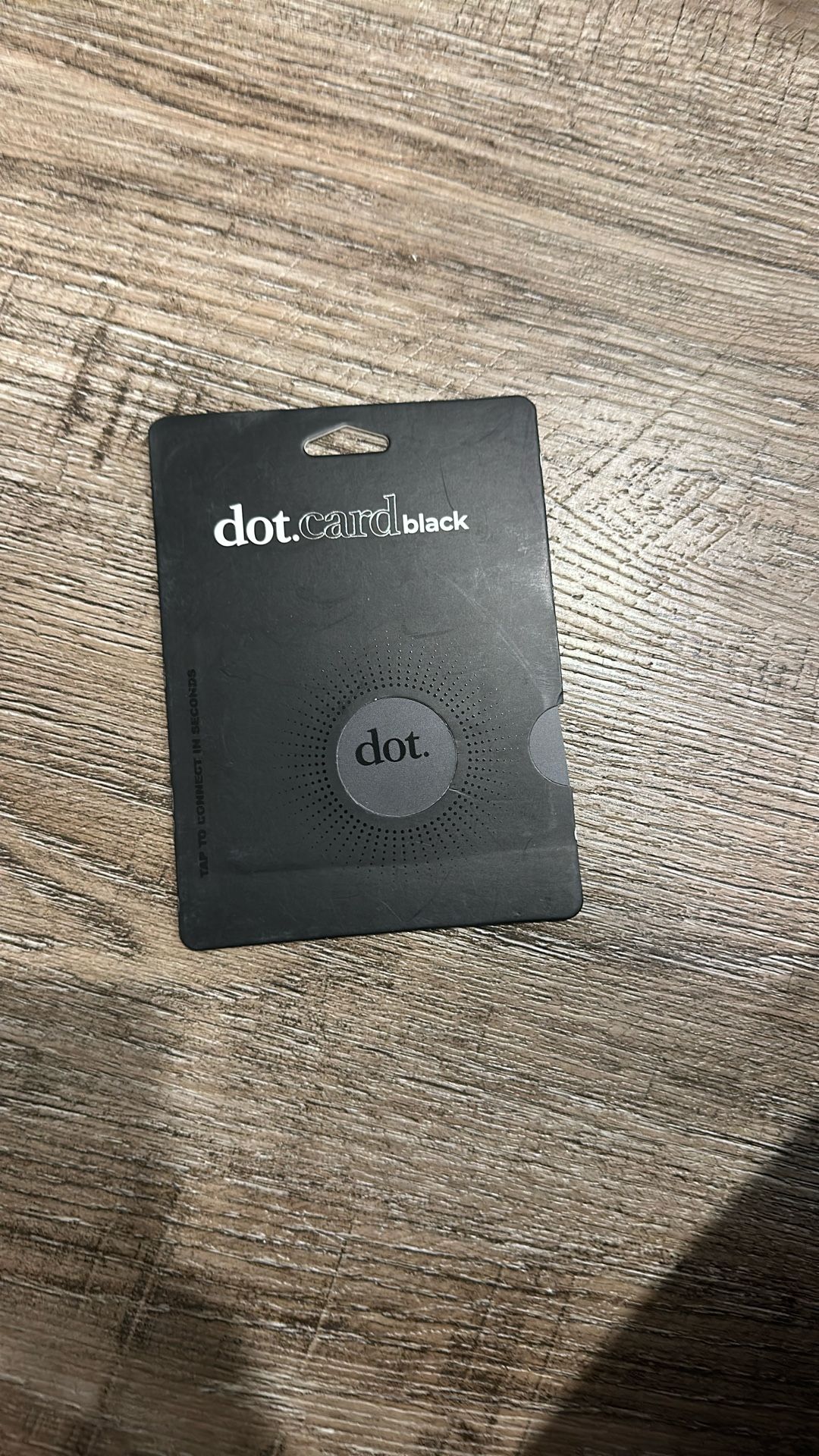 Dot Card Black Never Been Activated 