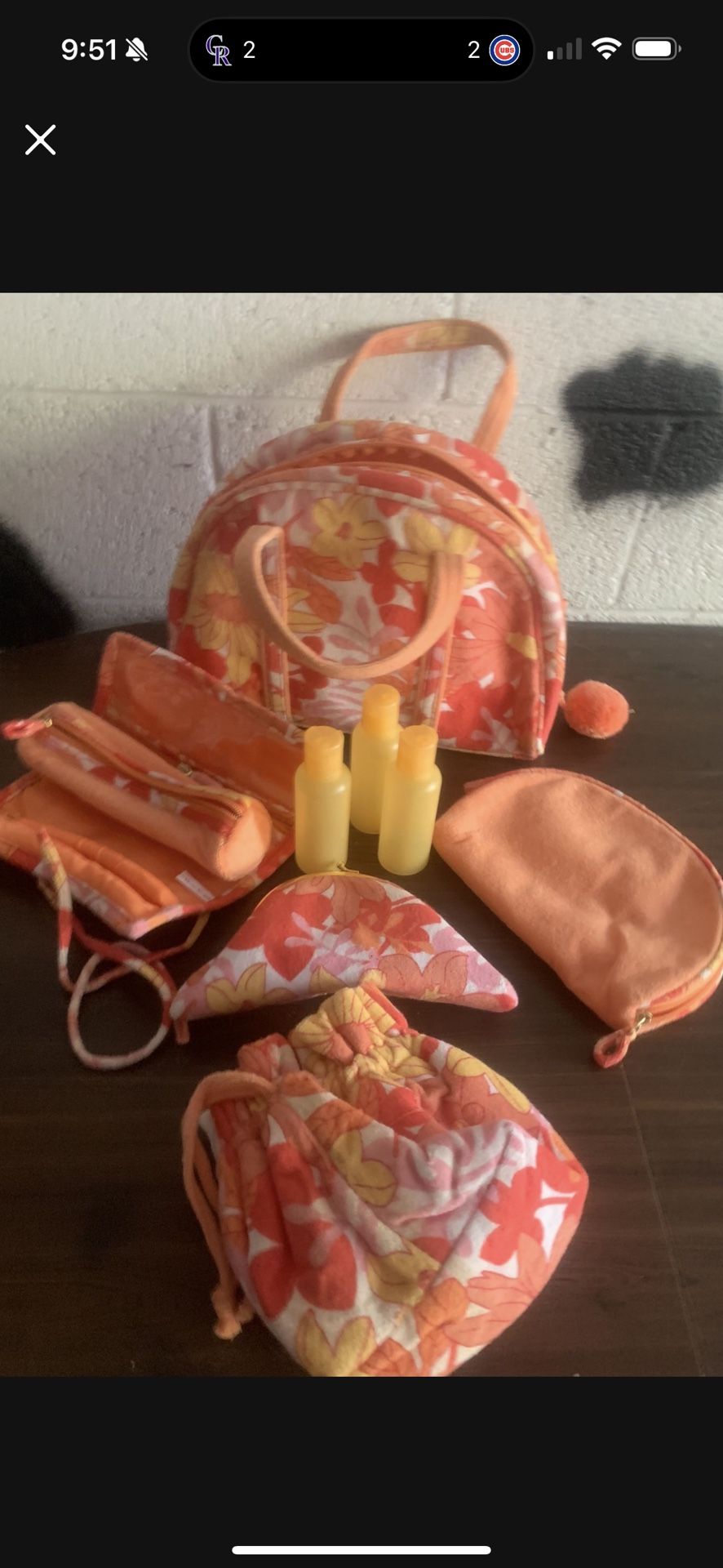 Orange Travel Kit All For $7