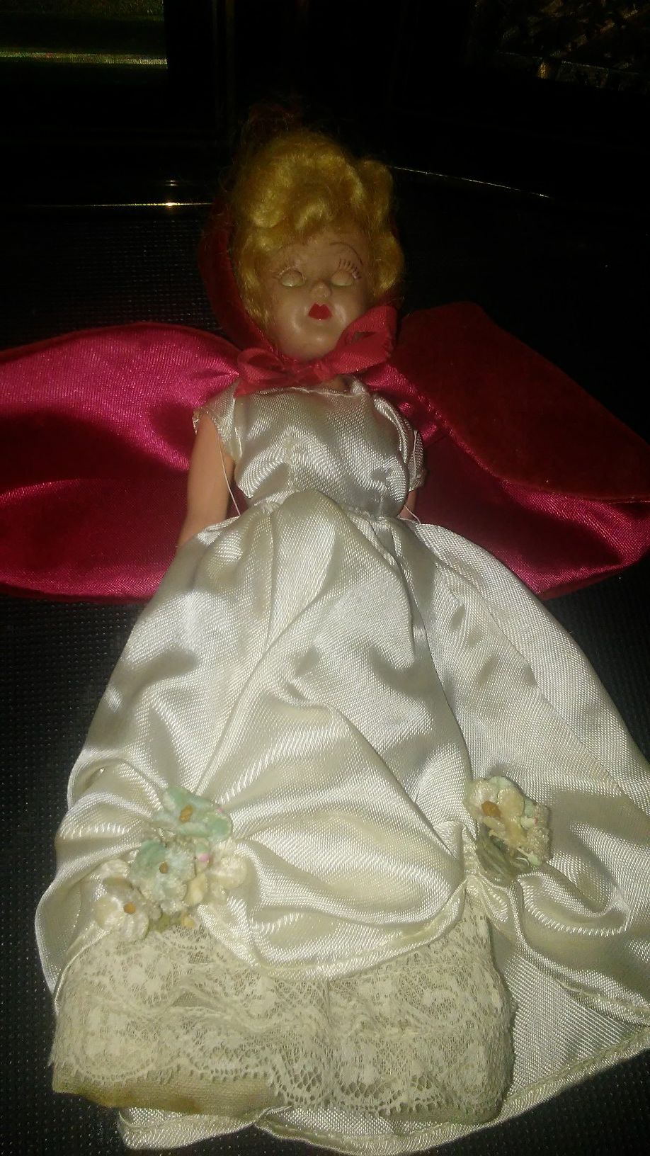 Little Red Riding Hood Antique doll and book