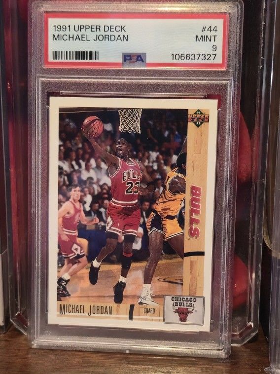 1991 Michael Jordan Upper Deck #44 PSA 9 Mint