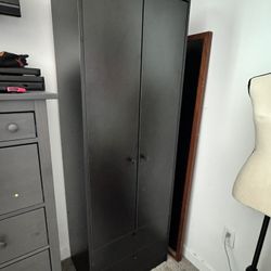 Kids Black Wardrobe 