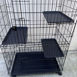 Big Cat Rolling Crate