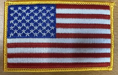 American Flag Patches