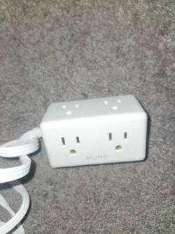 Baroye Cube Power Strip with Multiple Outlets