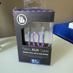 Brand New & Sealed Aux Audio Cable ($5 MOVING SALE)