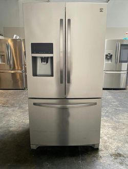 Kenmore 3-Door Refrigerator Stainless Steel