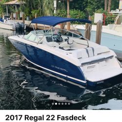 2017 Regal 22 Fasdeck 22’   