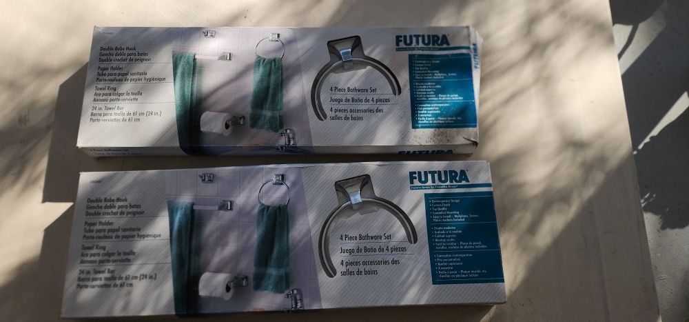 4 Piece Bathroom Set 2 Sets
