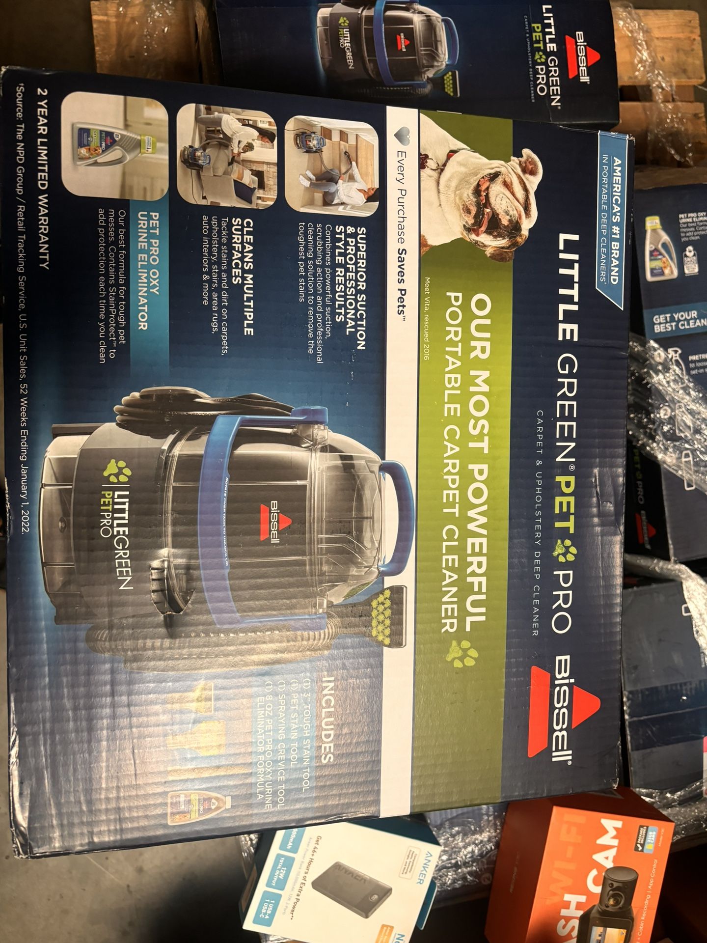 Bissel Little Green Pet Pro Corded Deep Cleaner 