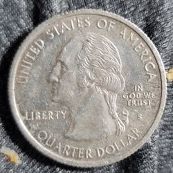 2001 State Of Vermont Silver Quarter RARE