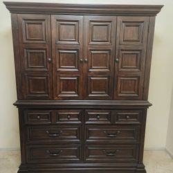 Espresso/Dark Brown Armorie Closet $150.00