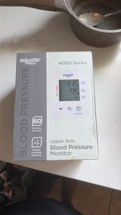 Equate upper arm blood pressure