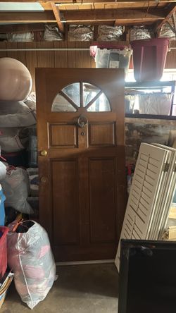 Wooden Front Door