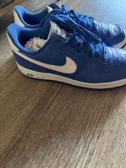 Nike Air Force 1 Low Blue White Sneakers
