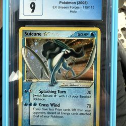 Cgc9 Suicune Gold Star