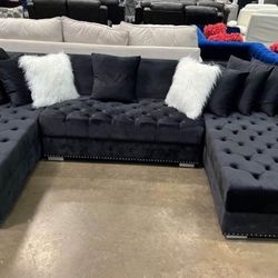 Brand New Double Chaise Living Room Set / Payment Plans Available 