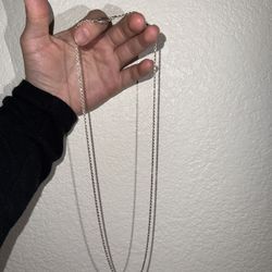 Silver Chain Rope Style 