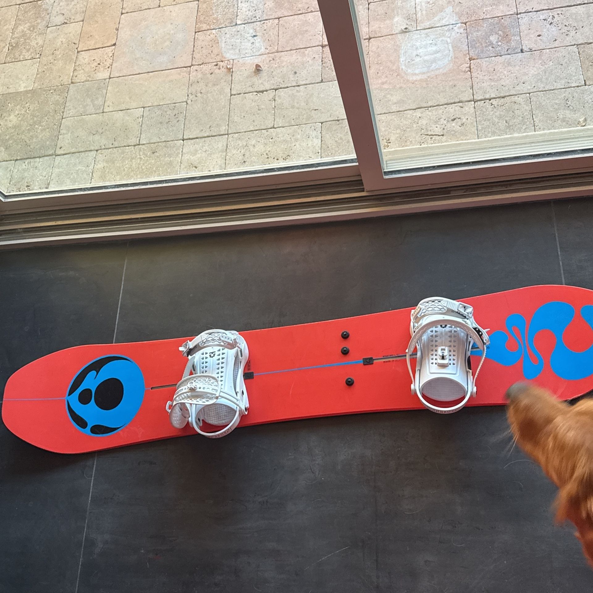 Burton Deep thinker, snowboard set up union force bindings