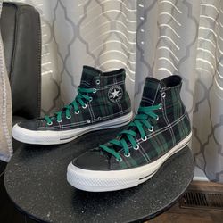 Converse Chuck Taylor All Star HI Green Fleece