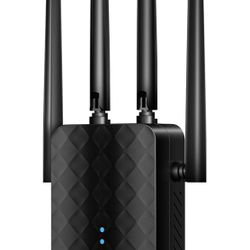 2024 WiFi Extender Signal Booster for Home, Covers Up to 10000 Sq.ft and 36 Devices, 1.2Gbps WiFi Booster, Dual Band 5GHz&2.4GHz, 1200Mbps Home Signal
