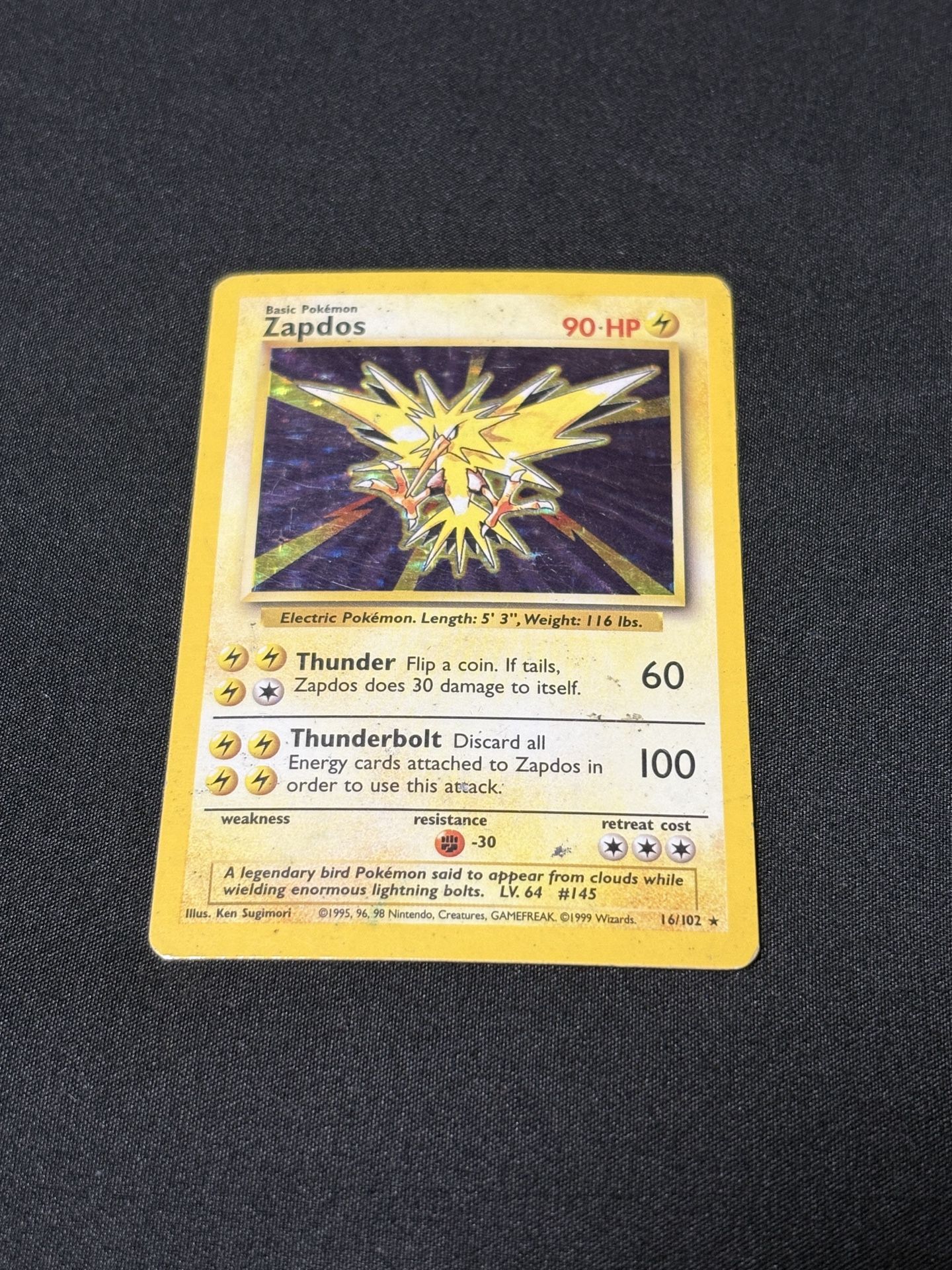 🔥Base Zapdos🔥