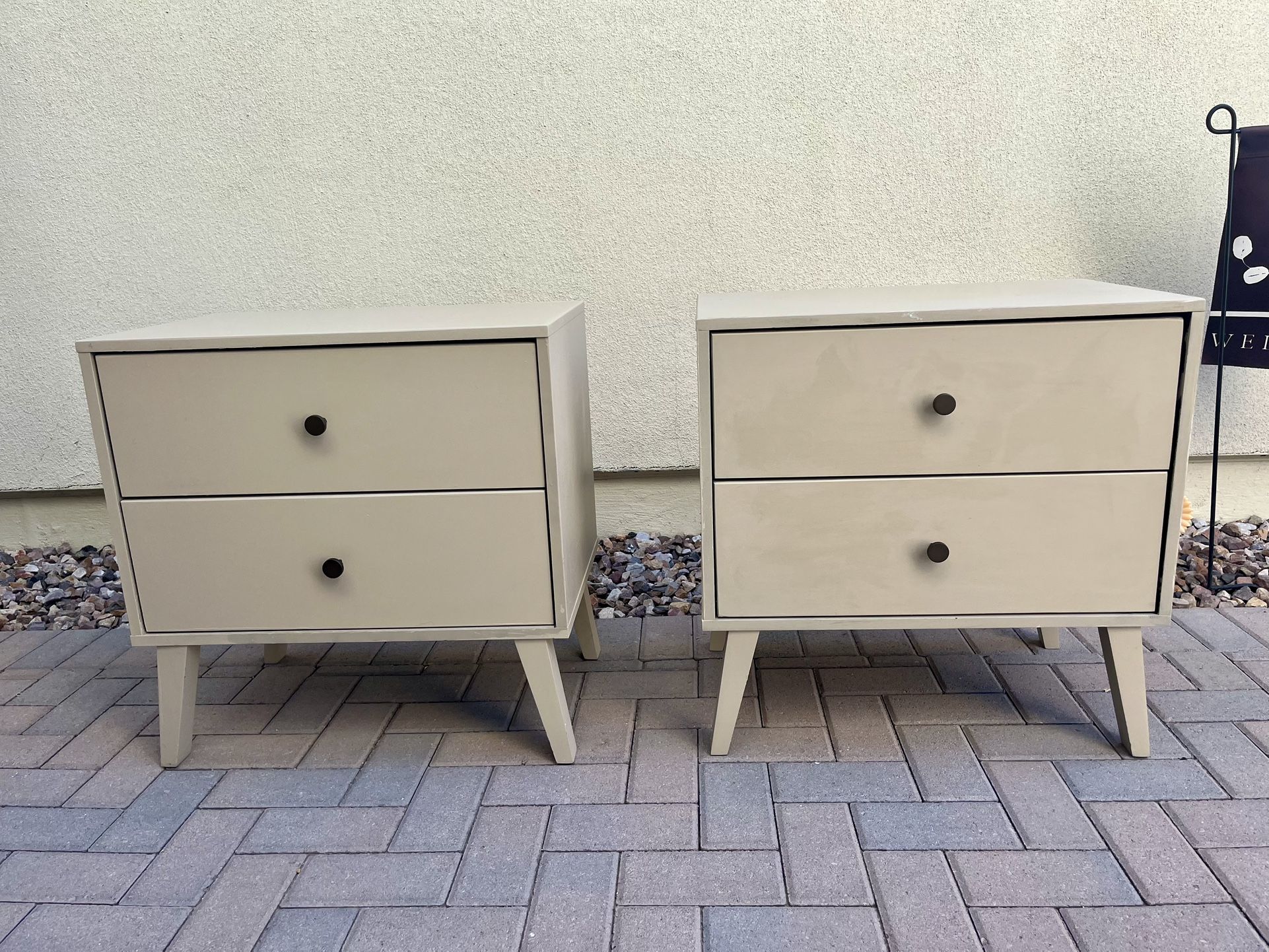 2 Drawer Nightstands Tables