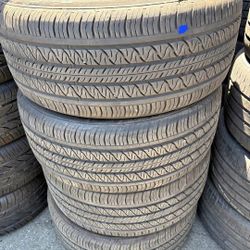 255 45 19 Tires Con 80% De Vida Las 4 De La Marca CONTINENTAL 