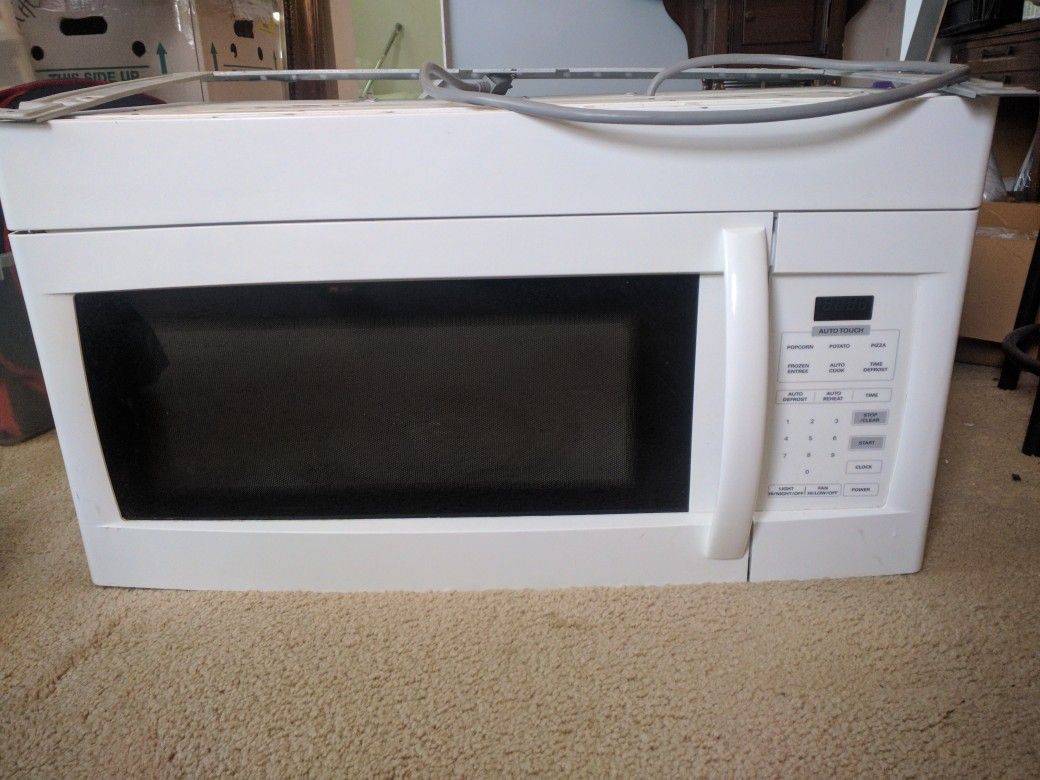 Need gone ASAP 1000 watt over the range microwave