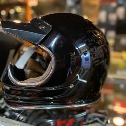 New Dot Retro Full Face Motorcycle Helmet (bell Moto Style Look ) $220