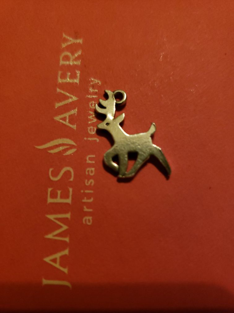 James Avery deer antler charm RETIRED