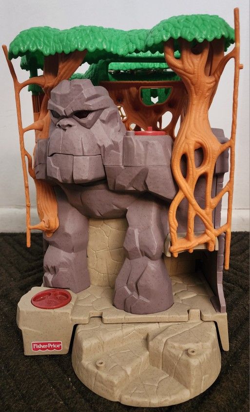 FISHER PRICE IMAGINEXT GORILLA MOUNTAIN PLAYSET