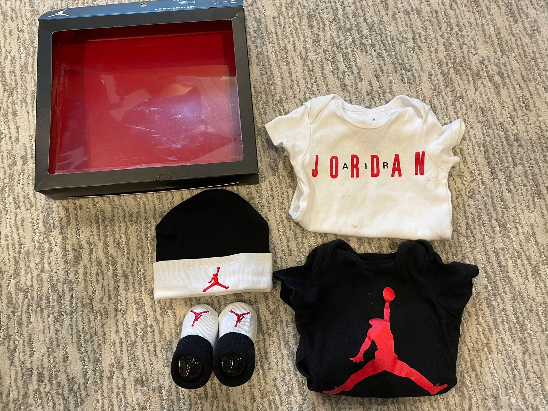 Jordan Baby Gear Onesies Hat Booties