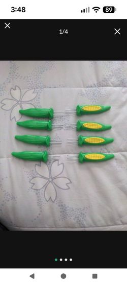 Large corn on the cob skewers x 8