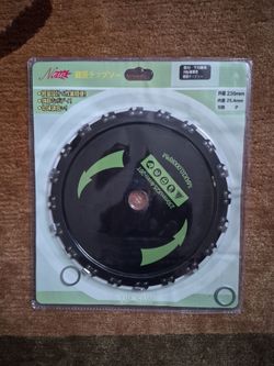 Set of two 230mm Tip Saw Blade for Brush Cutter