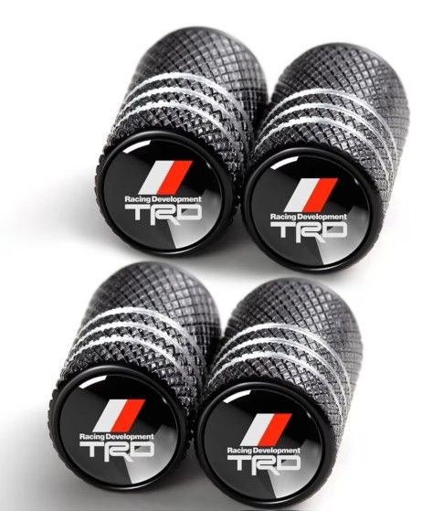 Toyota TRD TIRE air VALVE CAPS