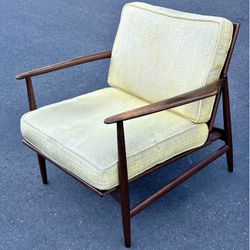 Vintage mid-century modern Danish lounge chair 