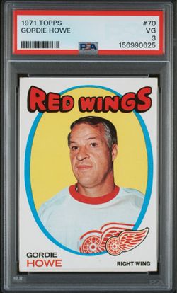 1971 Topps Gordie Howe #70