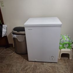 Small White Deep Freezer 