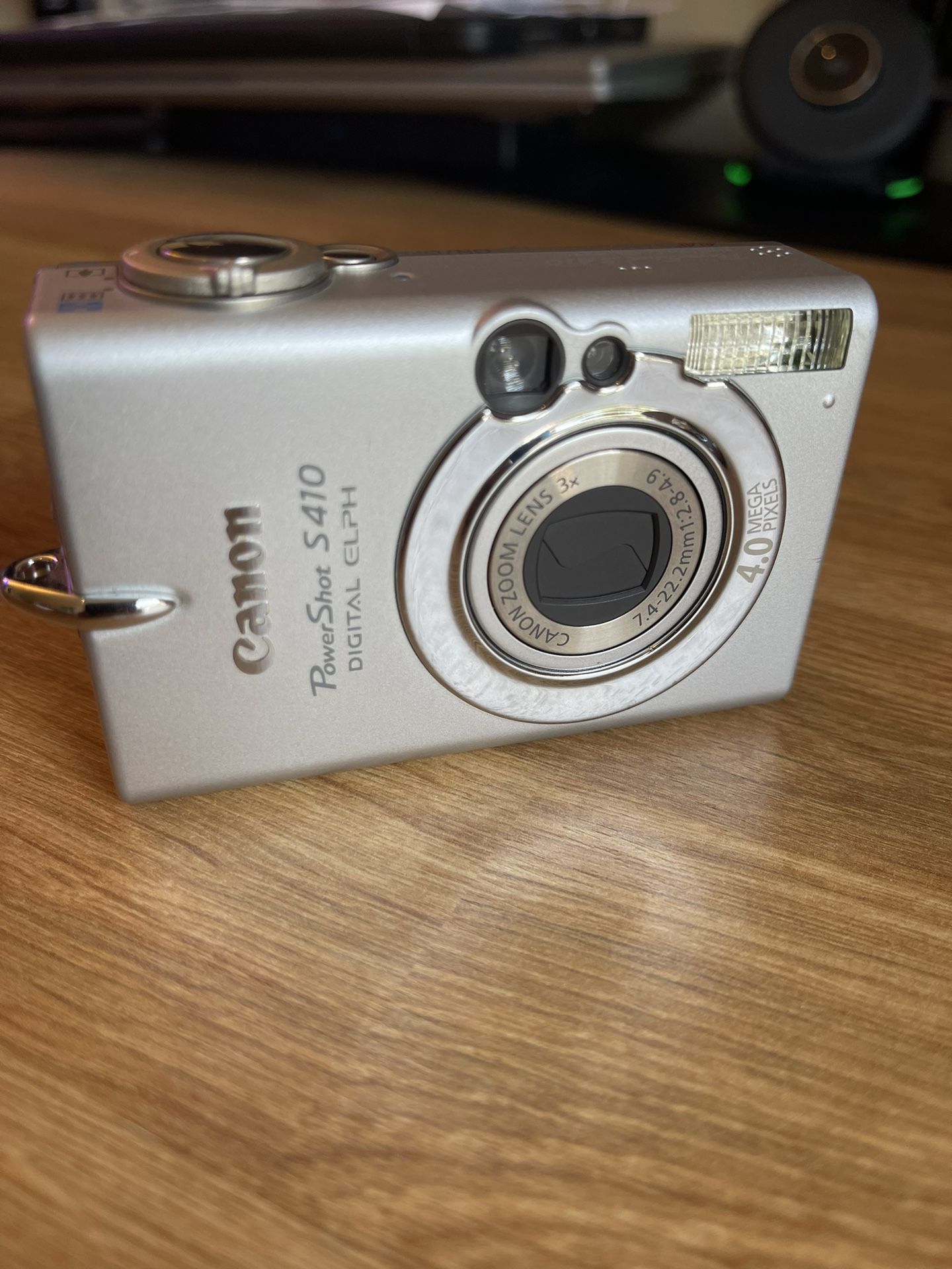 Canon PowerShot ELPH S410  Point And Shoot Digital Camera CCD Sensor