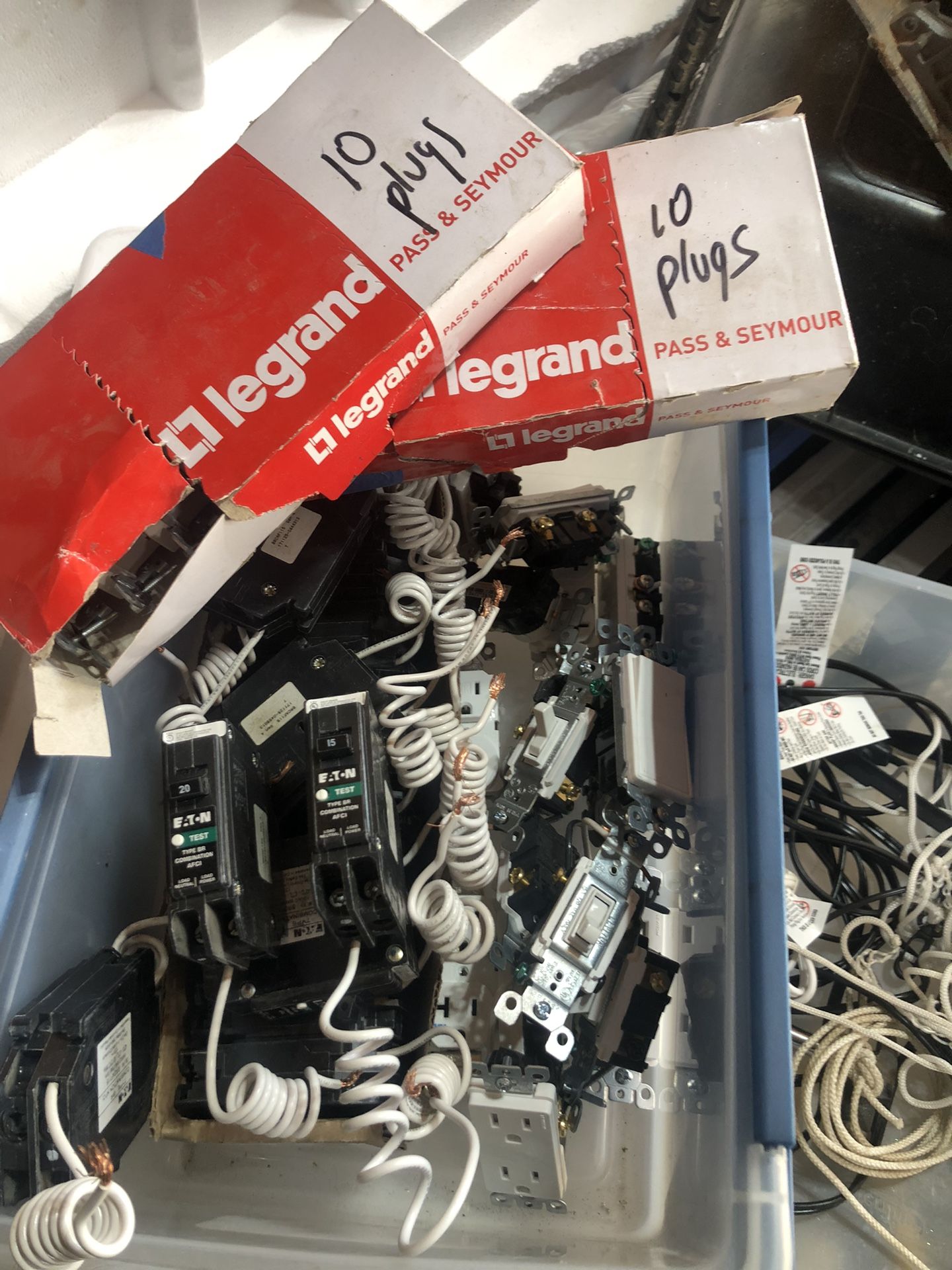 Arc Fault Breakers Switches And Plugs.