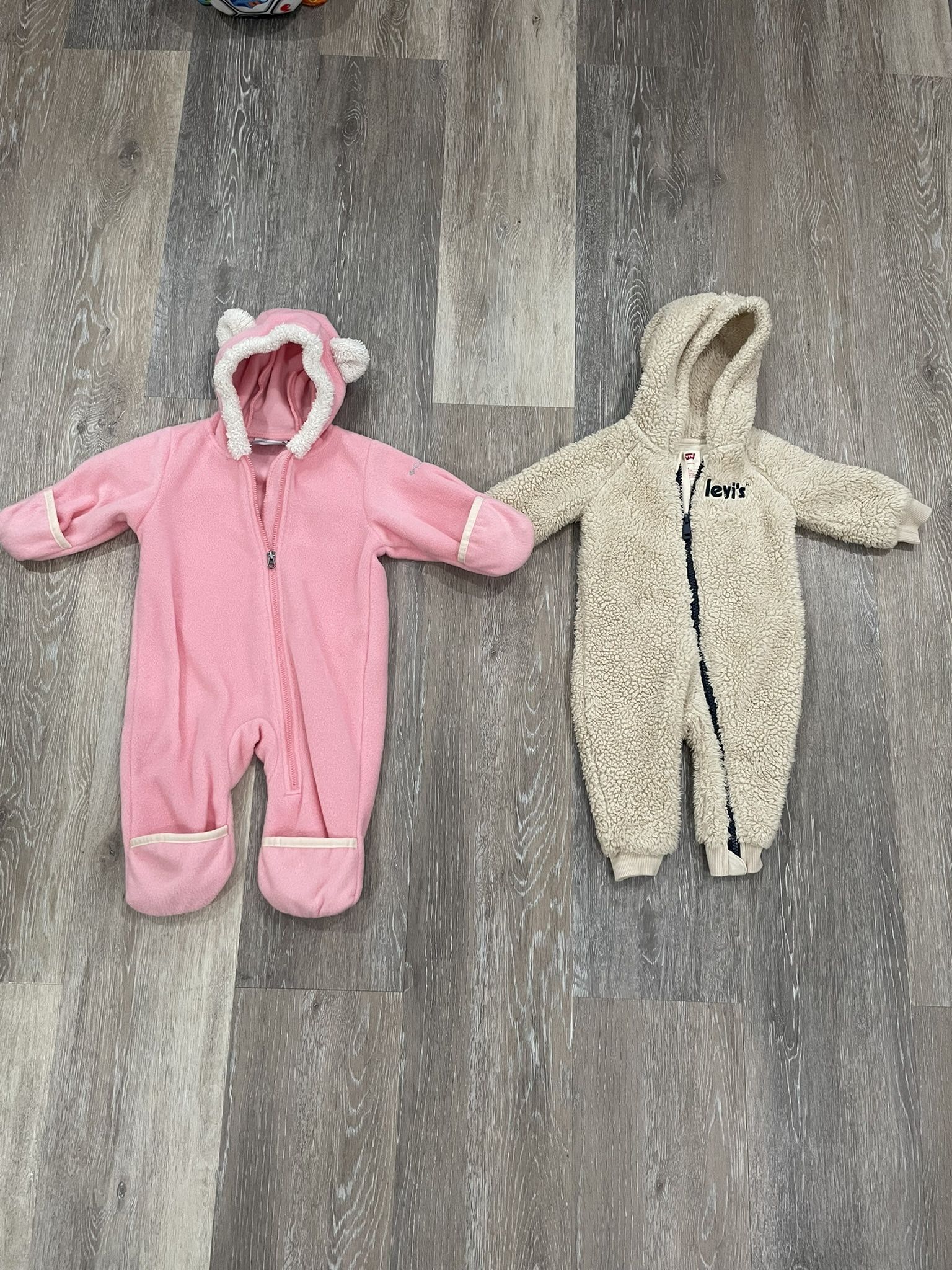 Baby Girl Columbia & Levi’s Warning Wrap