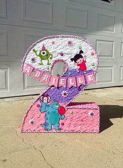 Monsters inc piñata