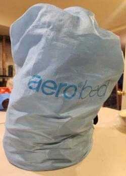 AeroBed Air Mattress with Storage Bag – Portable Guest Bed