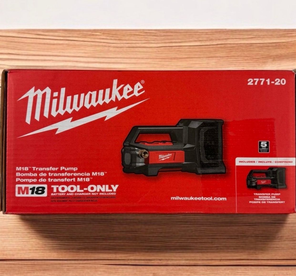Milwaukee New Transfer Pump M18