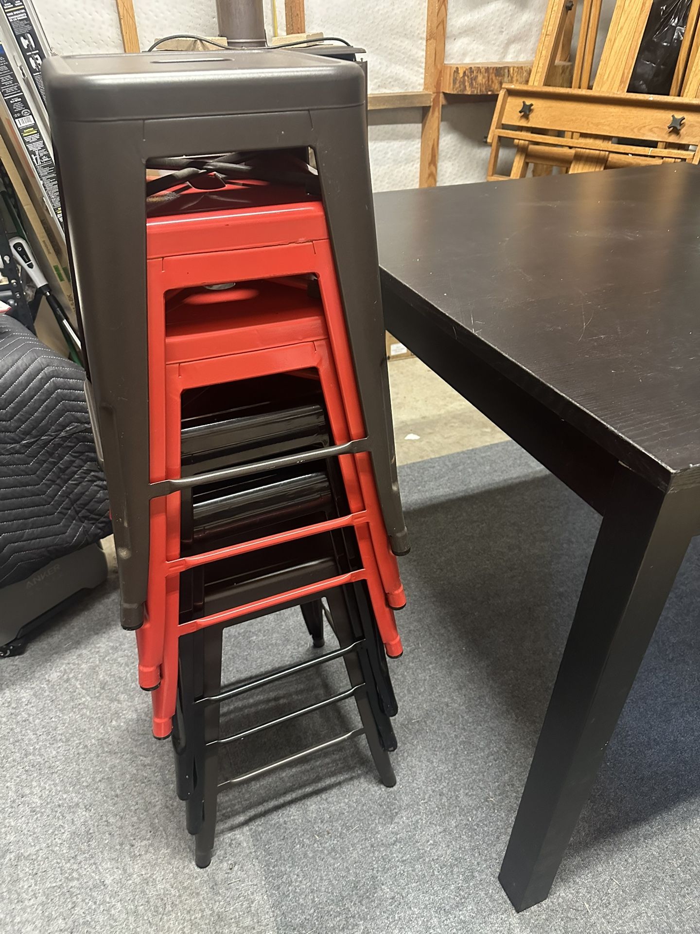 Table & 6 Stools