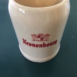 Kronenbourg Beer Porcelain Mug
